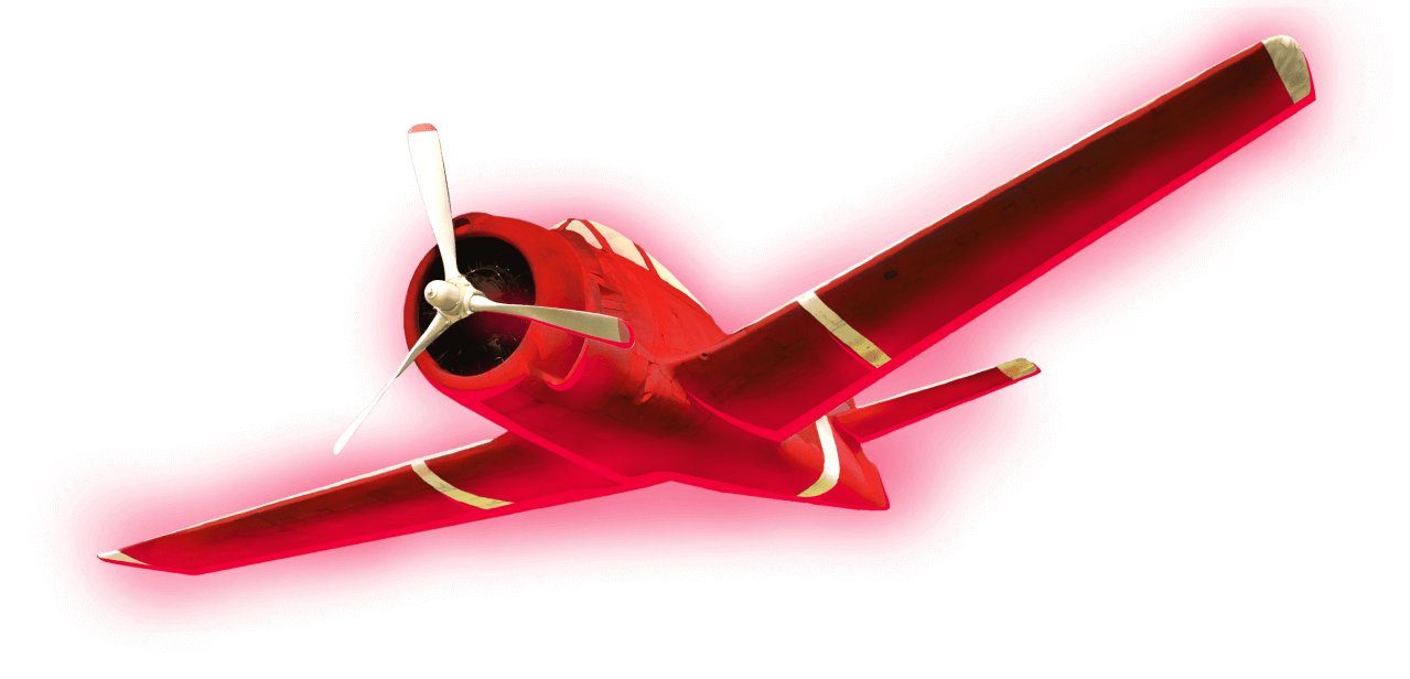 Aviator plane takeoff and rising multiplier